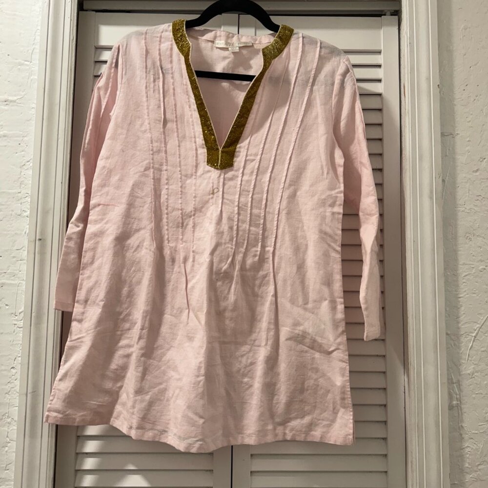 Boston Proper Pink Beach Coverup
